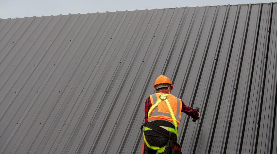 Professional metal roof installation services in Grampian, PA